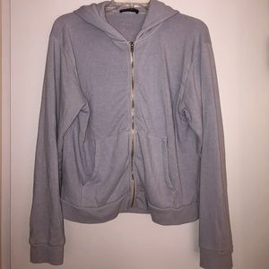 Brandy Melville zip up hoodie